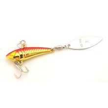 Блесна Mars-Huge Bone, 47мм, 15г, Gold+Red GT-BIO