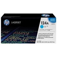 Картридж лазерный HP (Q6001A) ColorLaserJet CM1015 2600 и другие, голубой, оригинальный, 2000 стр.