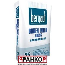 Наливной пол минеральный Bergauf Boden Inter Gross, 3-60 мм., (20 кг) 64 шт под