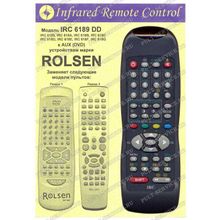 Пульт Rolsen (IRC 6189 DD) (DVD)