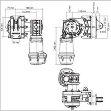 Lewmar Кормовая якорная лебедка Lewmar S900 69000702 600 Вт 12 В 102 - 409 кг