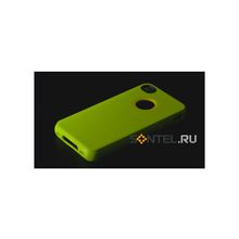 Силиконовая накладка для iPhone 4 4S вид №1 green