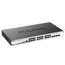 dgs-1210-28x me b1a (Коммутатор 24 10 100 1000mbps  порта + 4 10g) d-link