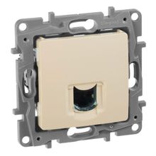 Legrand Розетка компьютерная RJ45 Legrand Etika 6 кат UTP слоновая кость 672353 ID - 238509