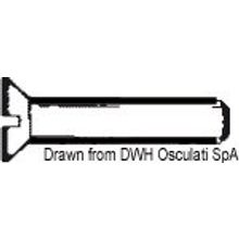 Osculati Screw slot head countersunk 8x70 AISI 304 MET TS8X70, A2-963-08X070