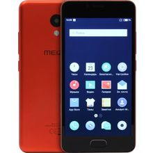Смартфон Meizu M5c    M710H-16Gb    Red (1.3GHz, 2GbRAM, 5"1280x720 IPS, 4G+WiFi+BT+GPS, 16Gb+microSD, 8Mpx, Andr)