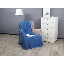 ПМ: TexRepublic Плед SV lta Assai 1820 DKBL Джинсовый 9262