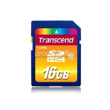 Карта памяти 16GB SDHC Transcend Сlass 10