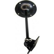 8000-435B Ceiling mount short, black (K&M 24485-000-55)