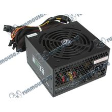 Блок питания 500Вт Zalman "ZM500-LEII" ATX12V V2.3 (20 24+4 8+6 8pin, вентилятор d120мм) + кабель питания EURO (1.5м) (ret) [133866]