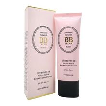 Многофункциональный BB крем с минералами тон светло-бежевый SPF50+ PA+++ Etude House Precious Mineral Beautifying Block Cream Moist Vanilla 45г