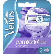 Venus Comfortglide Breeze 2 сменные кассеты в блистере