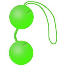 Joy Division Зелёные вагинальные шарики Joyballs Trend (зеленый)