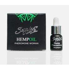 Парфюм престиж М Женские духи с феромонами Sexy Life HEMPOIL woman - 5 мл.