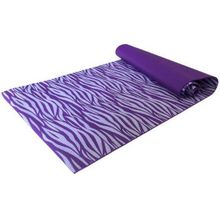 Коврик для йоги 173х61х0,3 см (фиолетовая зебра)