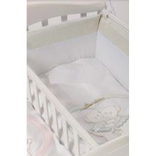 Feretti Baby Beddings Culla Gemelli Doppio Nidi Enchant бежевый