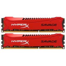 Модуль памяти Kingston DDR3 DIMM 16GB (PC3-15000) 1866MHz Kit (2 x 8GB) HX318C9SRK2 16 HyperX Savage Series CL9