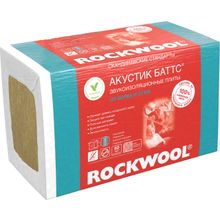 Rockwool Акустик Баттс 0.6 м*1 м 60 мм