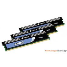 Память DDR3 6144 Mb (pc-12800) 3x2048Mb Corsair XMS3 &lt;Retail&gt; (CMX6GX3M3C1600C7)