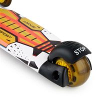 Трёхколёсный самокат со светящимися колесами Small Rider Turbo  (зеленый )