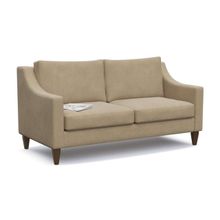 Диван прямой Lima velutto 2 бежевый-велюр