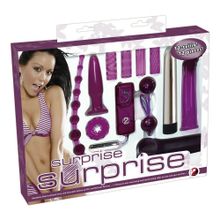 Orion Фиолетовый эротический набор из 12 предметов Surprise Surprise Lovetoyset