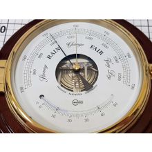 Barigo Метеостанция из красного дерева Barigo Captin 1586MS 210 x 50 мм барометр   термометр