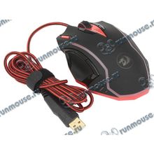 Лазерная мышь Redragon "Samsara" 70245, 12кн.+скр., черно-красный (USB) (ret) [132714]