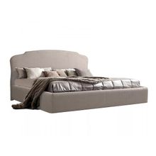 Ярцево Кровать 2-х спальная (1,8 м) с подъемным механизмом Римини РМКР180-1(3) серый ID - 307710