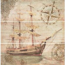 Панно Rocersa Nomad Decorado Bounty A B C Marfil Ком-т 3 шт 750х750