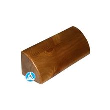 Россия Кирпич для йоги полукруглый деревянный 23 х 8 см (4 слоя лака)