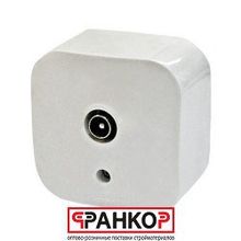 Legrand Розетка TV1.5dB звезда БЕЛ Quteo 782215