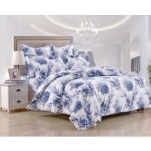 2 спальное постельное белье Сатин Valtery С226-2