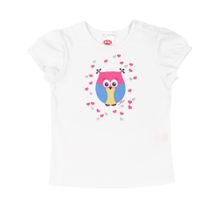 Reike Футболка для девочки Owl Reike RKN013SS17(с) белый