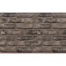 Кирпич облицовочный ручной формовки Terca Grijs-Zwart (Pagus Grey Black), 215*102*65 мм