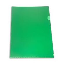 папка-уголок Бюрократ, А4, 180 мкм, непрозрачная, зелёная (упаковка 20 шт) E310N 1gr