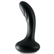 Черный массажер простаты Ultimate Silicone P-Spot Massager - 13,9 см. (236494)