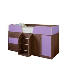 РВ мебель Астра 5 дуб шамони фиолетовый