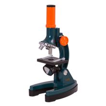 Телескоп + микроскоп LEVENHUK LabZZ MTВ3 синий оранжевый черный