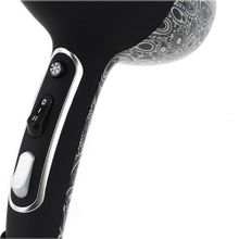 Фен для волос 2000Вт Corioliss Hair Dryer Silver Paisley