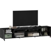 Алмаз. Любимый дом Бруклин Тумба под ТВ 2000 (Чёрный глянец)