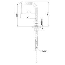 Смеситель Lemark Expert LM5075S для кухонной мойки