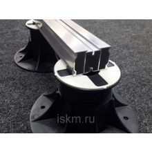 Алюминиевая монтажная лага HILST 40х60 для террасного покрытия