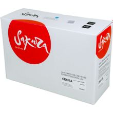 Картридж SAKURA CE401A синий, 6000 к.