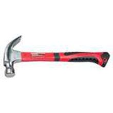 MATRIX гвоздодер, 450 г, боек c магнитом, фибергласовая обрезиненная ручка 10446