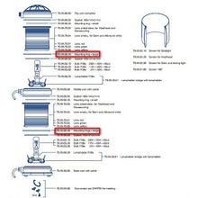 DHR Монтажное кольцо DHR 70.99.00.40 большое для навигационных огней DHR70N DHR70N Duplex