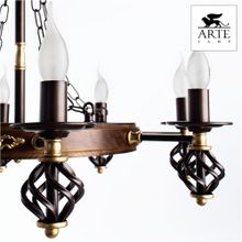 Подвесная люстра Arte Lamp Cartwheel A4550LM-8CK