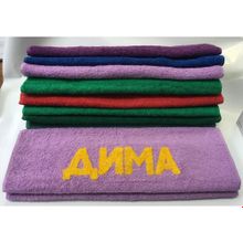 Полотенце с вышивкой Дима