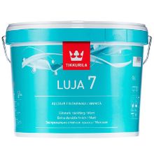 ТИККУРИЛА Луя 7 база А белая краска для влажных помещений матовая (9л)   TIKKURILA Luja 7 base A краска для влажных помещений матовая (9л)