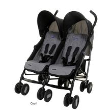 Коляска для двойни Chicco Echo Twin Stroller Coal